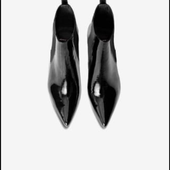Anine bing patent leather booties - Picture 2 of 3